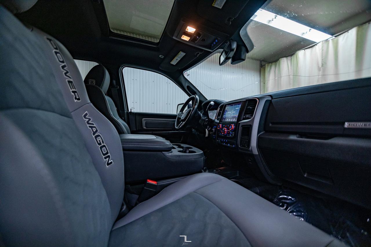 2017 Ram 2500 4x4 Crew Cab Power Wagon HEMI Nav Roof BCam Red Deer AB