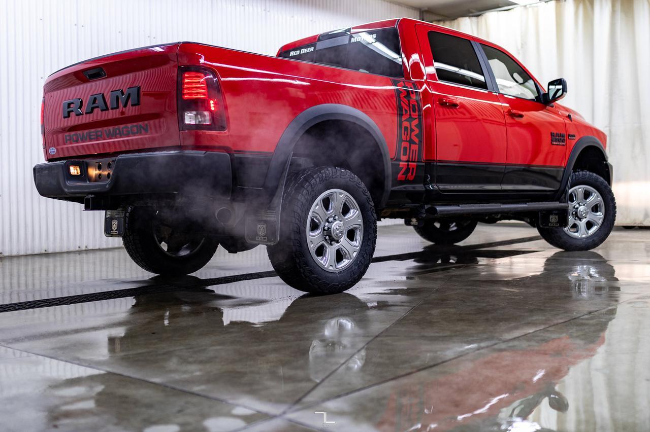 2017 Ram 2500 4x4 Crew Cab Power Wagon HEMI Nav Roof BCam Red Deer AB