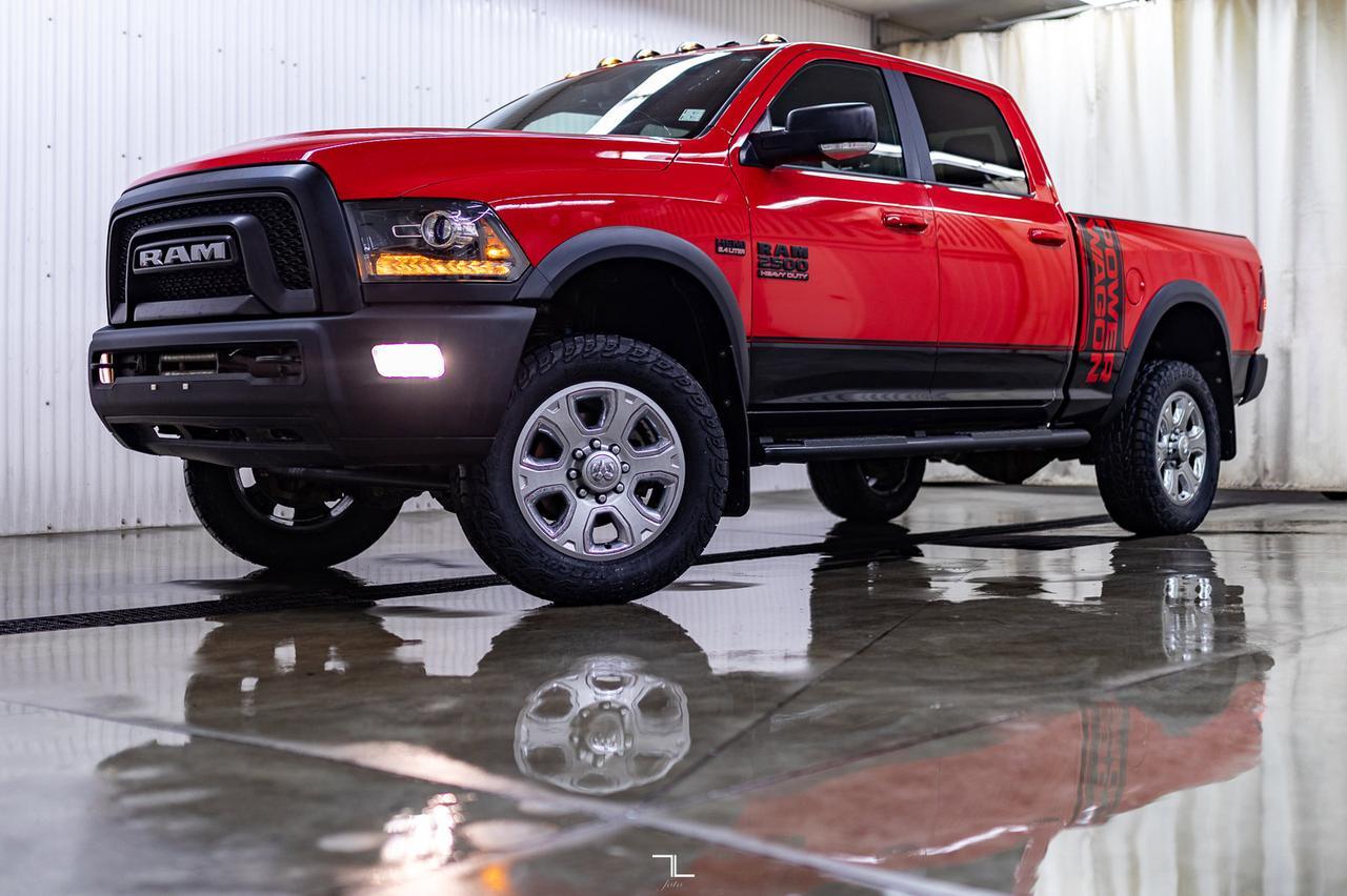 2017 Ram 2500 4x4 Crew Cab Power Wagon HEMI Nav Roof BCam Red Deer AB