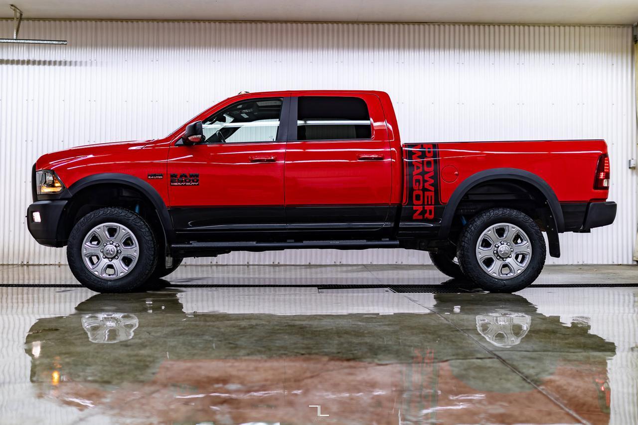 2017 Ram 2500 4x4 Crew Cab Power Wagon HEMI Nav Roof BCam Red Deer AB