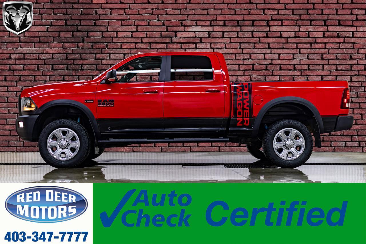 2017 Ram 2500 4x4 Crew Cab Power Wagon HEMI Nav Roof BCam Red Deer AB