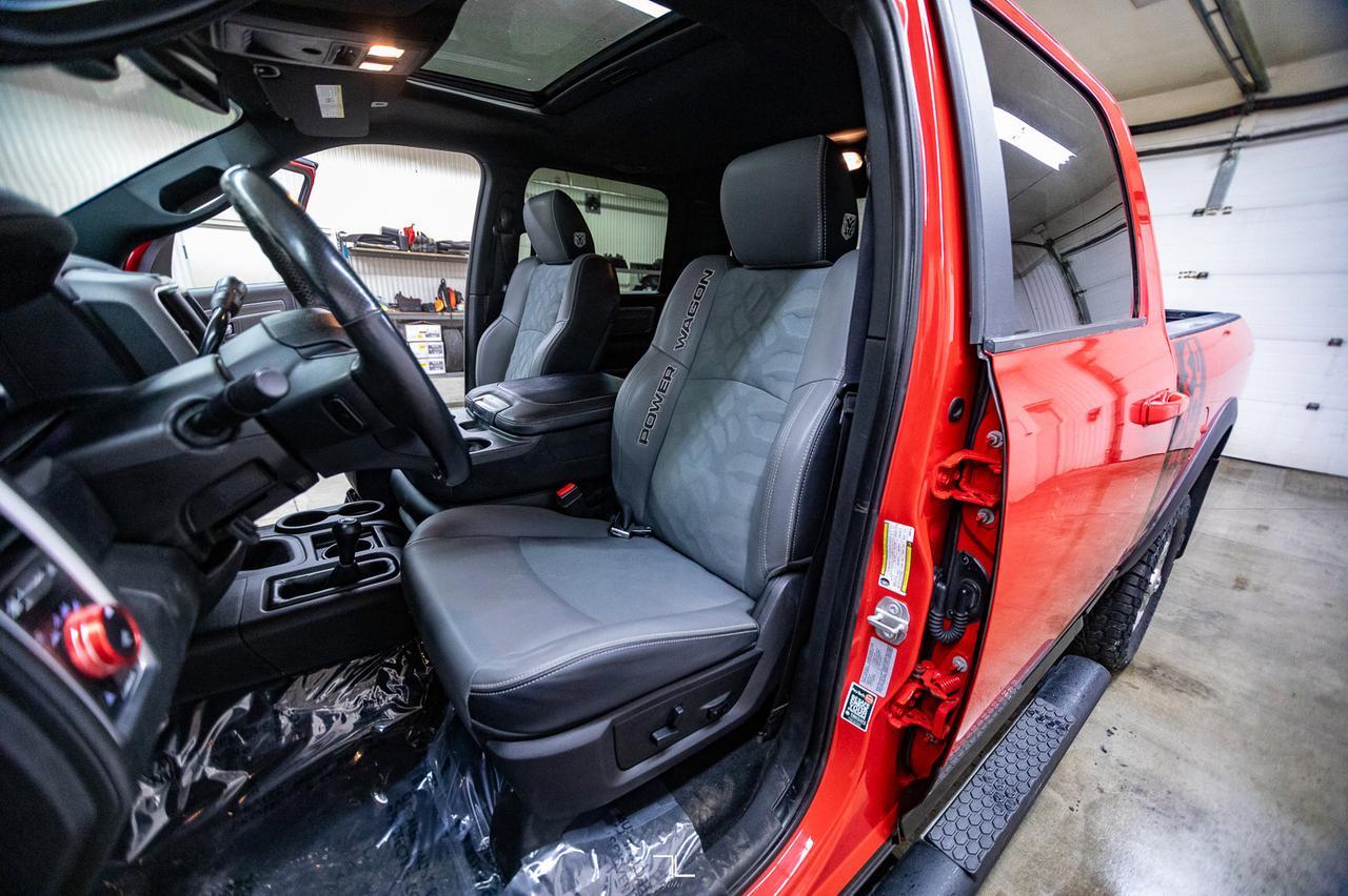 2017 Ram 2500 4x4 Crew Cab Power Wagon HEMI Nav Roof BCam Red Deer AB