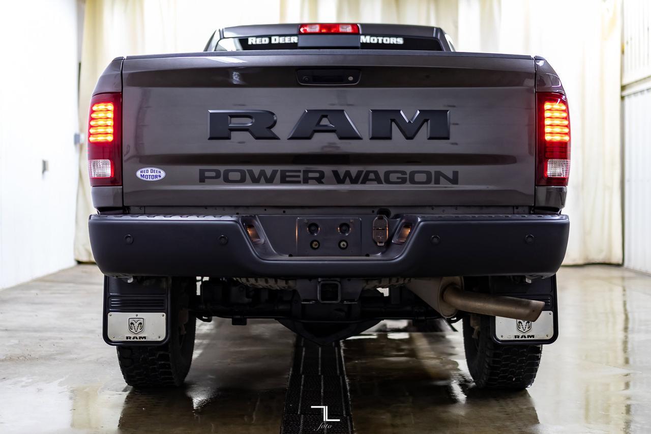 2017 Ram 2500 4x4 Crew Cab Power Wagon HEMI Roof BCam Red Deer AB