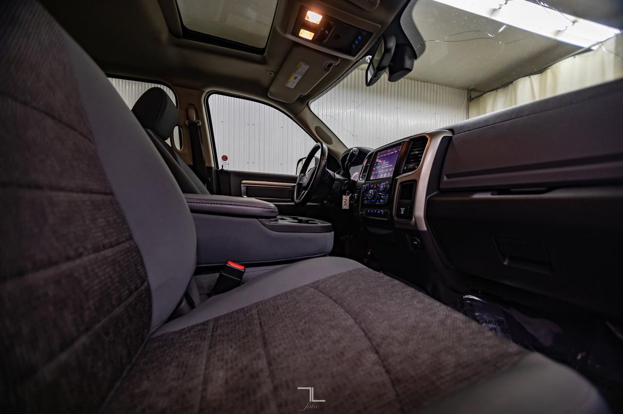 2017 Ram 2500 4x4 Crew Cab SLT Diesel Roof BCam Red Deer AB