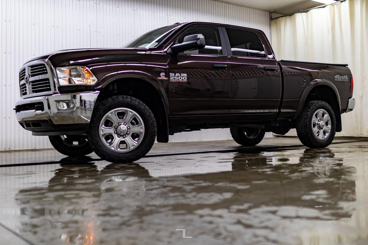 2017 Ram 2500 4x4 Crew Cab SLT Diesel Roof BCam Red Deer AB