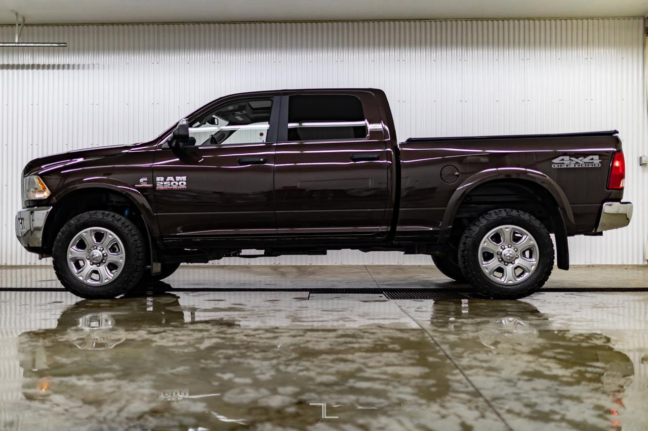 2017 Ram 2500 4x4 Crew Cab SLT Diesel Roof BCam Red Deer AB