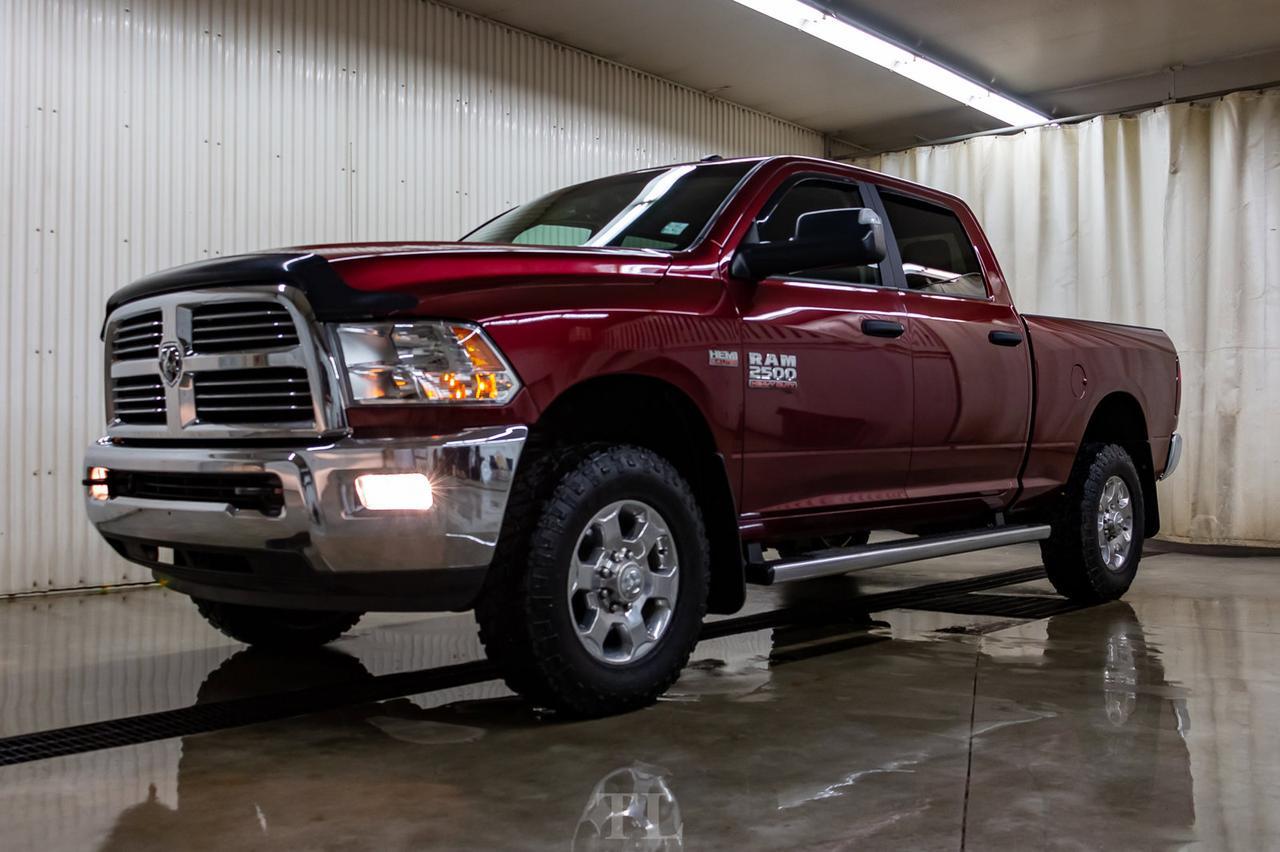 2017 Ram 2500 4x4 Crew Cab SLT HEMI BCam Red Deer AB