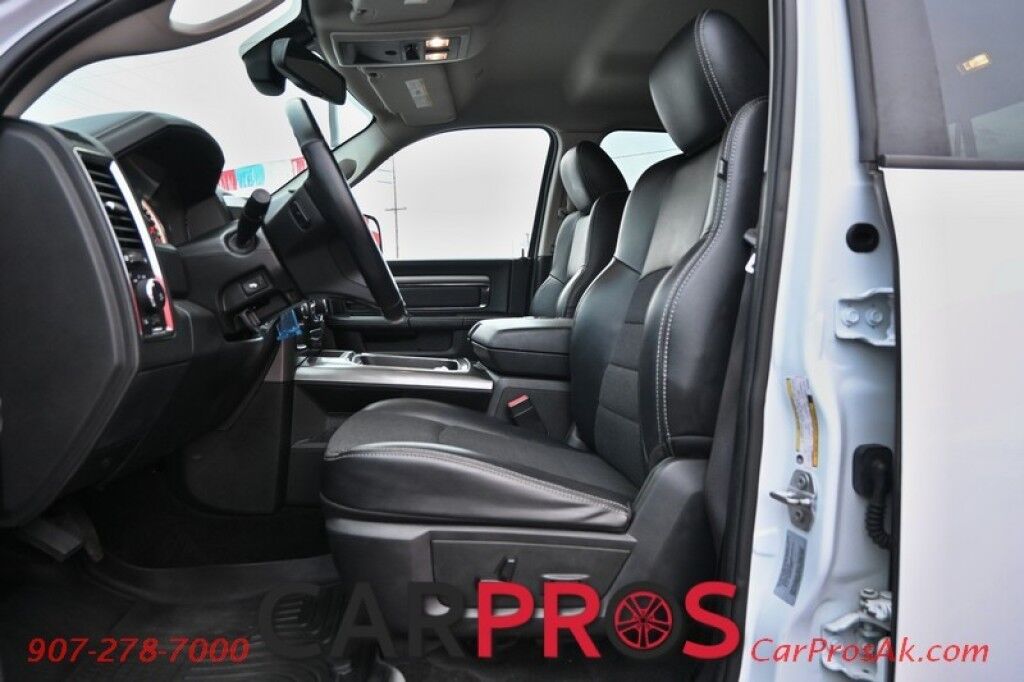 2017 Ram 2500 Big Horn - Crew Cab - 6.7L Cummins Turbo Diesel - Night Pkg - Cold Weather Pkg - 4X4 - Heated Cloth Seats - Remote Start - Heated Steering Wheel - Backup Camera - Block Heater - Tow Package - Rear Air Suspension - 1 Owner Anchorage AK