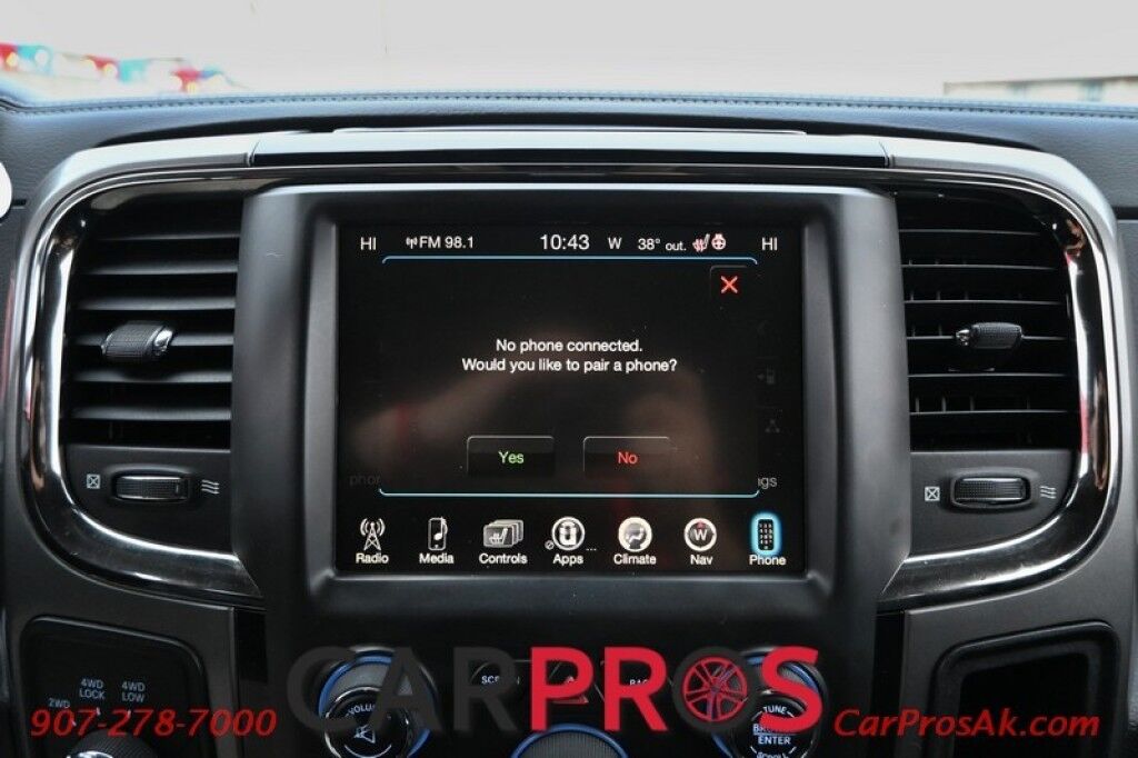 2017 Ram 2500 Big Horn - Crew Cab - 6.7L Cummins Turbo Diesel - Night Pkg - Cold Weather Pkg - 4X4 - Heated Cloth Seats - Remote Start - Heated Steering Wheel - Backup Camera - Block Heater - Tow Package - Rear Air Suspension - 1 Owner Anchorage AK