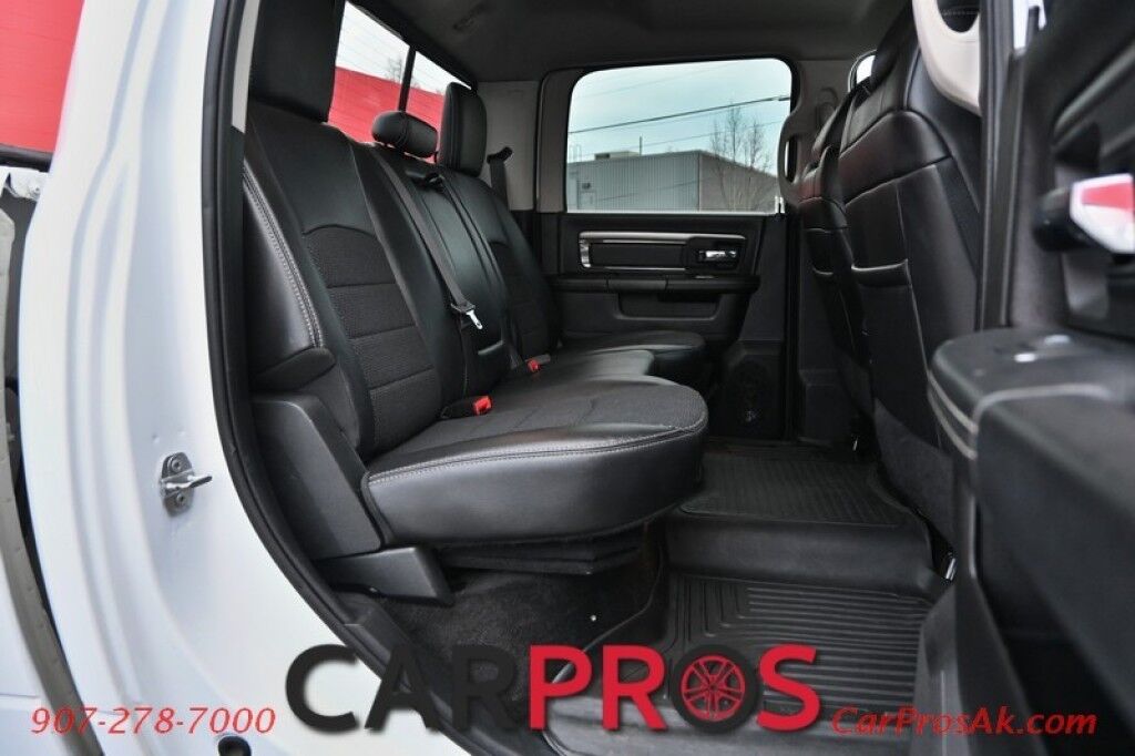 2017 Ram 2500 Big Horn SLT Crew Cab - 6.7L Cummins Turbo Diesel - 4X4 - Heated Seats - Remote Start - Heated Steering Wheel - Anti-Spin Differential Rear Axle - Factory Pre-wired Heavy Duty Snow Plow Prep Group - Backup Camera - Block Heater - Tow Package - 1 Owne Anchorage AK