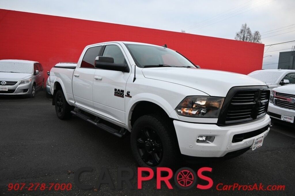 2017 Ram 2500 Big Horn SLT Crew Cab - 6.7L Cummins Turbo Diesel - 4X4 - Heated Seats - Remote Start - Heated Steering Wheel - Anti-Spin Differential Rear Axle - Factory Pre-wired Heavy Duty Snow Plow Prep Group - Backup Camera - Block Heater - Tow Package - 1 Owne Anchorage AK