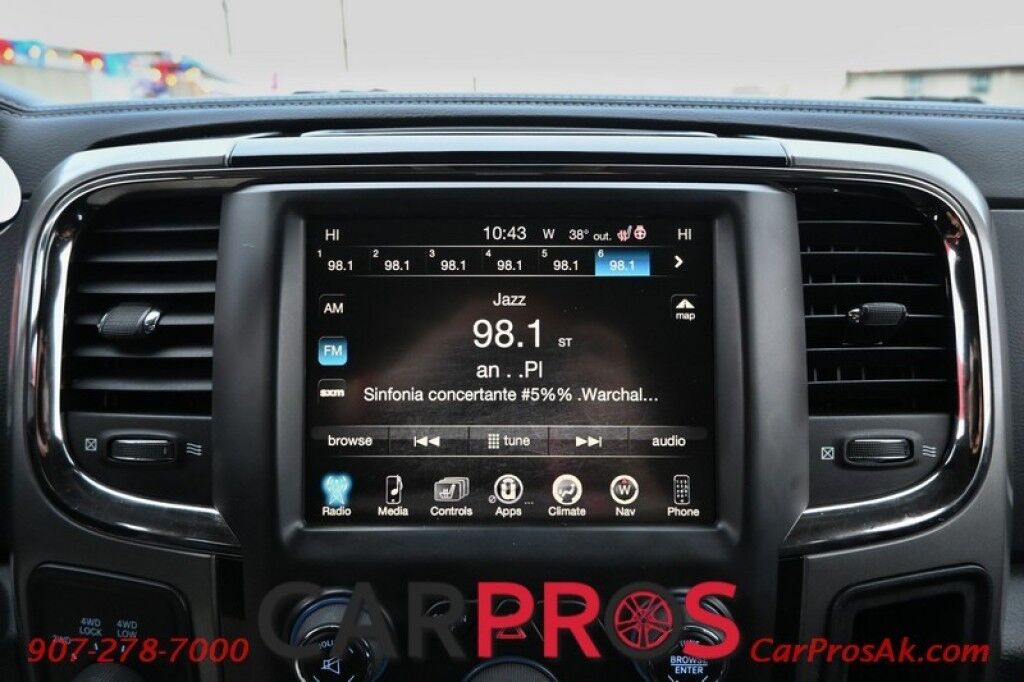 2017 Ram 2500 Big Horn SLT Crew Cab - 6.7L Cummins Turbo Diesel - 4X4 - Heated Seats - Remote Start - Heated Steering Wheel - Anti-Spin Differential Rear Axle - Factory Pre-wired Heavy Duty Snow Plow Prep Group - Backup Camera - Block Heater - Tow Package - 1 Owne Anchorage AK