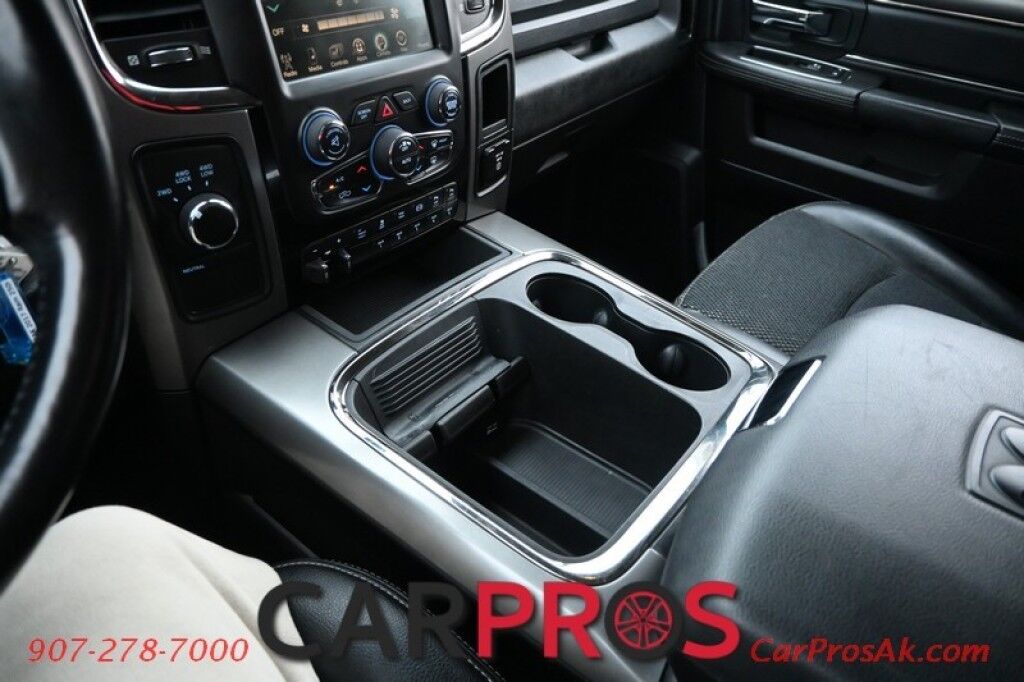 2017 Ram 2500 Big Horn SLT Crew Cab - 6.7L Cummins Turbo Diesel - 4X4 - Heated Seats - Remote Start - Heated Steering Wheel - Anti-Spin Differential Rear Axle - Factory Pre-wired Heavy Duty Snow Plow Prep Group - Backup Camera - Block Heater - Tow Package - 1 Owne Anchorage AK