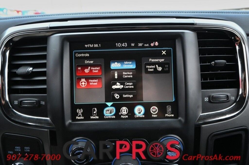 2017 Ram 2500 Big Horn SLT Crew Cab - 6.7L Cummins Turbo Diesel - 4X4 - Heated Seats - Remote Start - Heated Steering Wheel - Anti-Spin Differential Rear Axle - Factory Pre-wired Heavy Duty Snow Plow Prep Group - Backup Camera - Block Heater - Tow Package - 1 Owne Anchorage AK