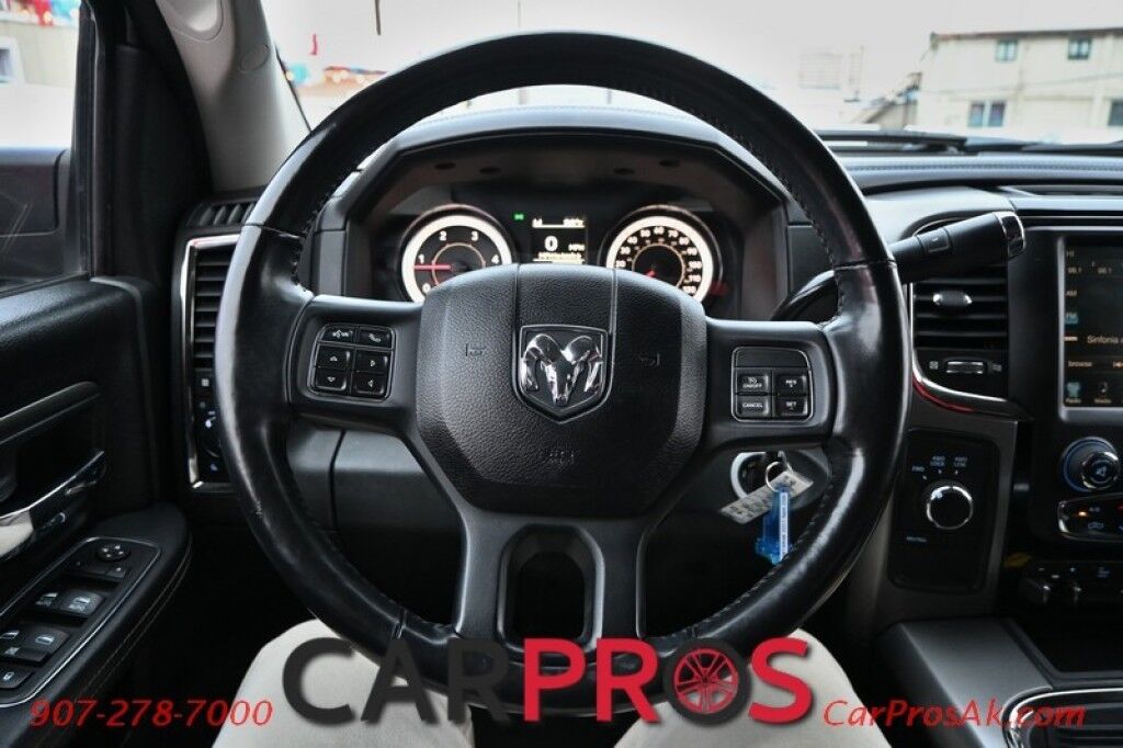 2017 Ram 2500 Big Horn SLT Crew Cab - 6.7L Cummins Turbo Diesel - 4X4 - Heated Seats - Remote Start - Heated Steering Wheel - Anti-Spin Differential Rear Axle - Factory Pre-wired Heavy Duty Snow Plow Prep Group - Backup Camera - Block Heater - Tow Package - 1 Owne Anchorage AK