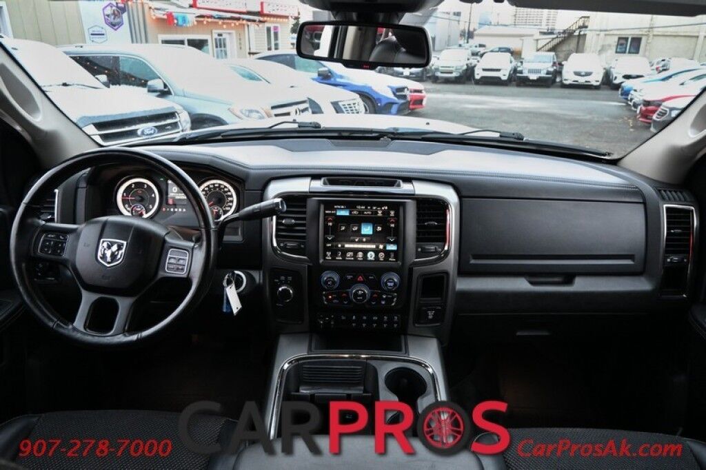 2017 Ram 2500 Big Horn SLT Crew Cab - 6.7L Cummins Turbo Diesel - 4X4 - Heated Seats - Remote Start - Heated Steering Wheel - Anti-Spin Differential Rear Axle - Factory Pre-wired Heavy Duty Snow Plow Prep Group - Backup Camera - Block Heater - Tow Package - 1 Owne Anchorage AK