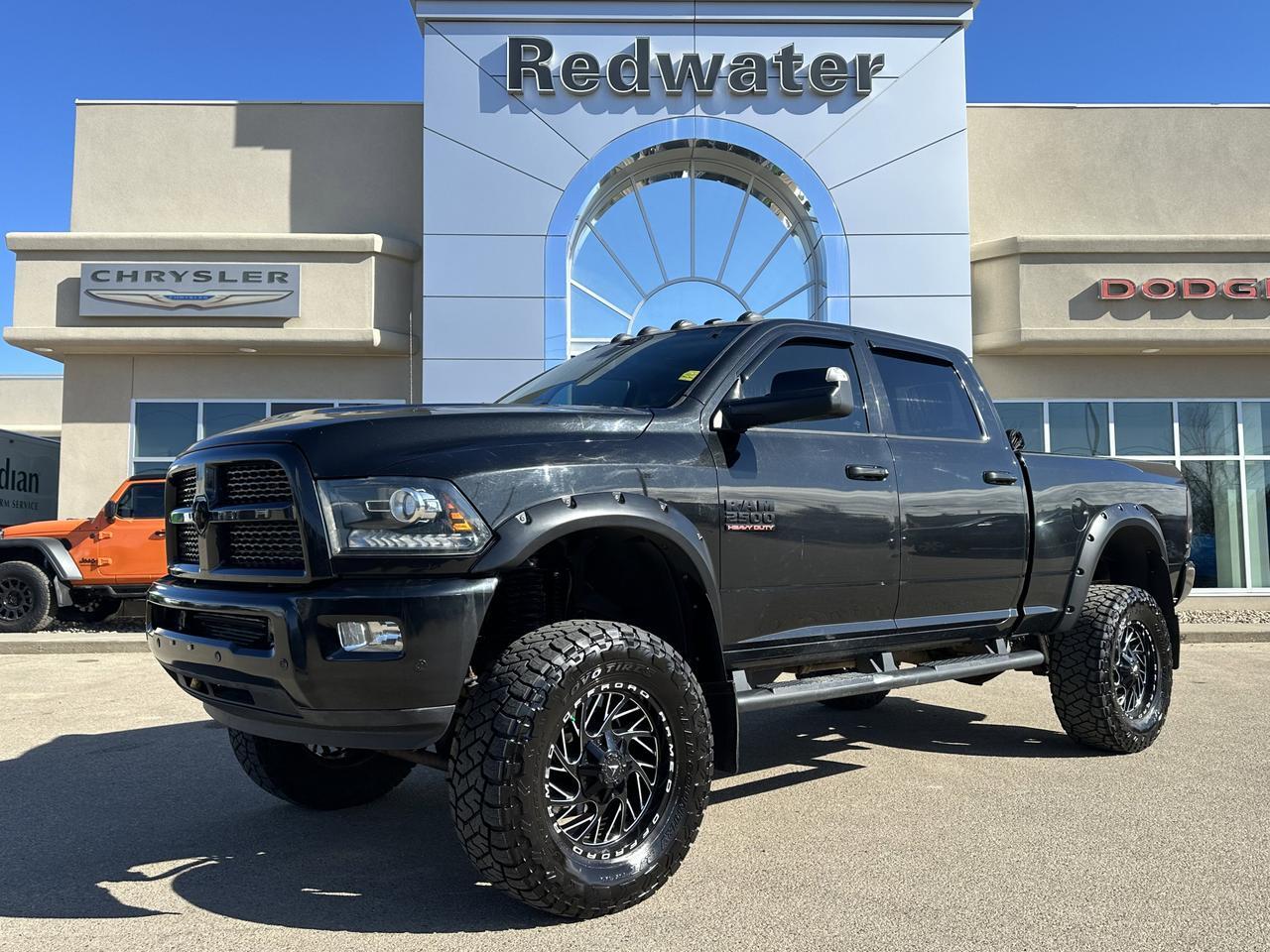 2017 Ram 2500 Laramie Crew Cab 4x4 | Cummins Diesel | Leather | Heated Vented Seats | NAV | Sunroof | Remote Start