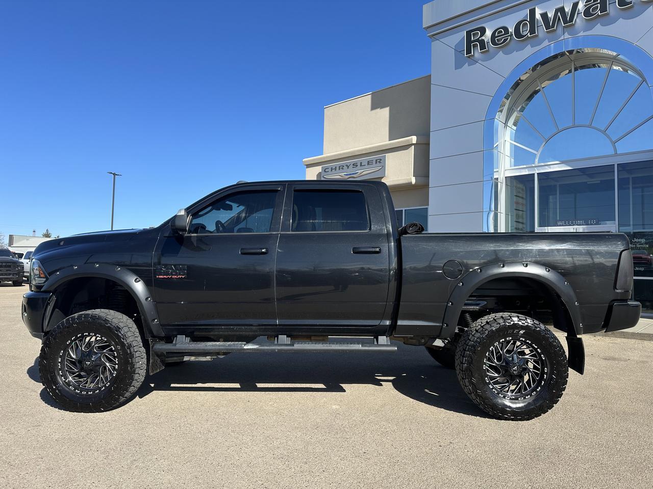 2017 Ram 2500 Laramie Crew Cab 4x4 | DELETED & TUNED | 6" Lift | Heated & Cooled Seats | Sun Roof | Alpine Audio Redwater AB