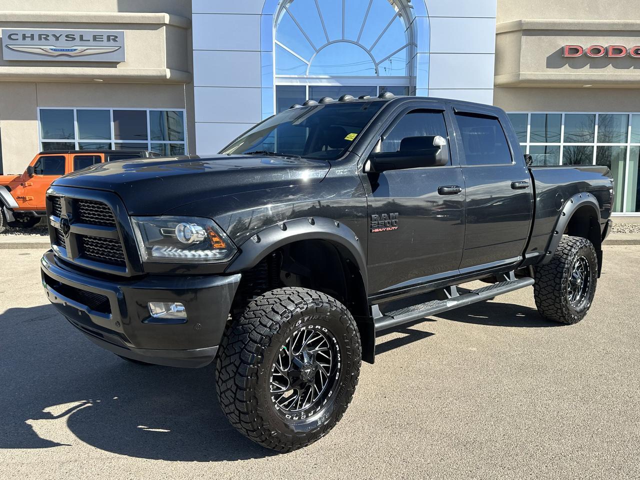 2017 Ram 2500 Laramie Crew Cab 4x4 | DELETED & TUNED | 6" Lift | Heated & Cooled Seats | Sun Roof | Alpine Audio Redwater AB