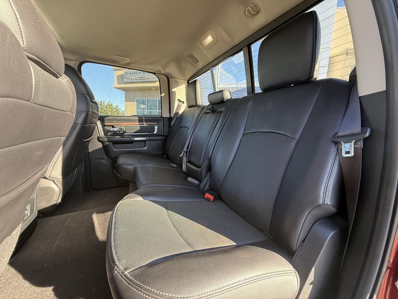 2017 Ram 2500 Laramie Crew Cab 4x4 | HEMI V8 | Red Pearl | Heated Leather Seats | Remote Start | Alpine Audio Redwater AB