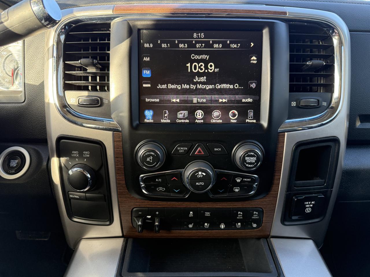 2017 Ram 2500 Laramie Crew Cab 4x4 | HEMI V8 | Red Pearl | Heated Leather Seats | Remote Start | Alpine Audio Redwater AB