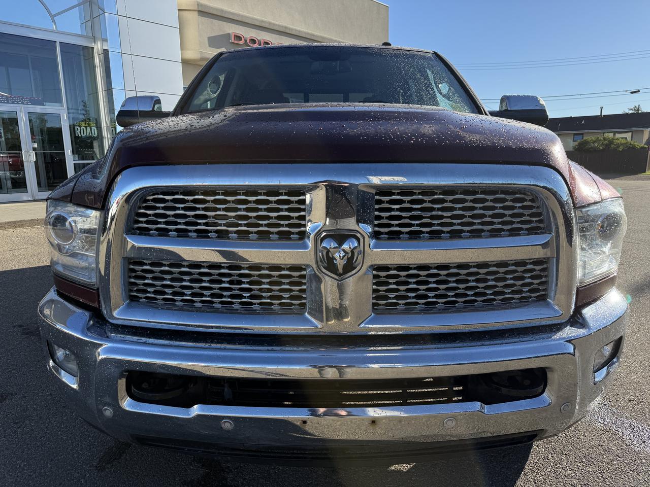 2017 Ram 2500 Laramie Crew Cab 4x4 | HEMI V8 | Red Pearl | Heated Leather Seats | Remote Start | Alpine Audio Redwater AB