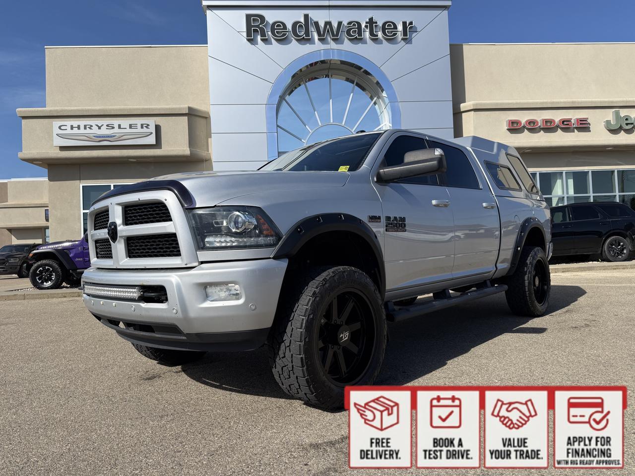 2017 Ram 2500 Laramie Crew Cab 4x4 | HEMI V8 | Sport Appearance | 20IN Black Wheels | Heated Vented Leather | NAV