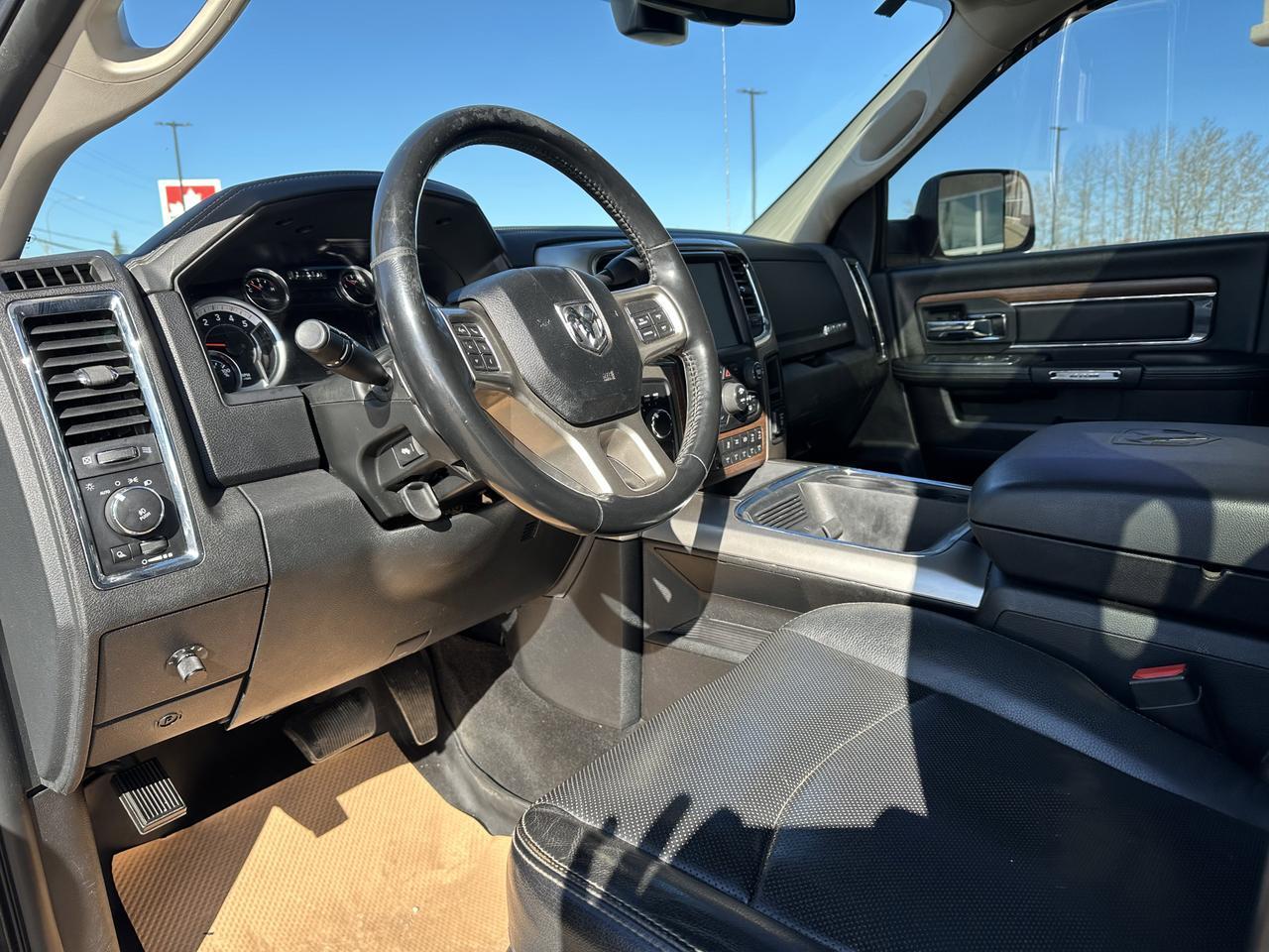 2017 Ram 2500 Laramie Crew Cab 4x4 | RIG READY RAM | DELETED & TUNED | 6" Lift | Heated & Cooled Seats | Sun Roof Redwater AB