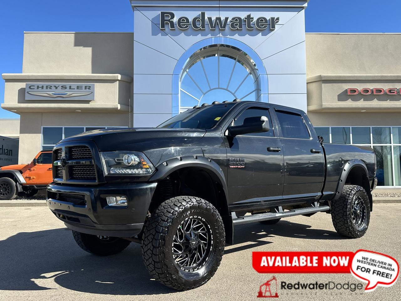 2017 Ram 2500 Laramie Crew Cab 4x4 | RIG READY RAM | DELETED & TUNED | 6" Lift | Heated & Cooled Seats | Sun Roof