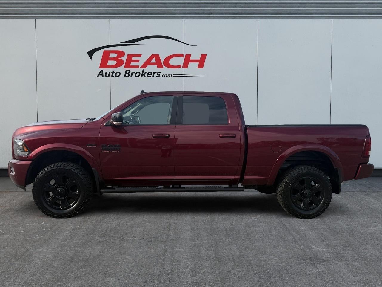2017 Ram 2500 Laramie, HEATED/VENTILATED SEATS, HEATED REAR SEATS, BLUETOOTH, BACKUP CAMERA, TOW HOOKS, TOW PACKAGE, TONNEAU COVER, BED LINER, POWER FOLDING MIRRORS, NAVIGATION, RUNNING BOARDS, ALPINE SPEAKERS, UNIVERSAL GARAGE DOOR OPENER, CLEAN CARFAX! Norfolk VA