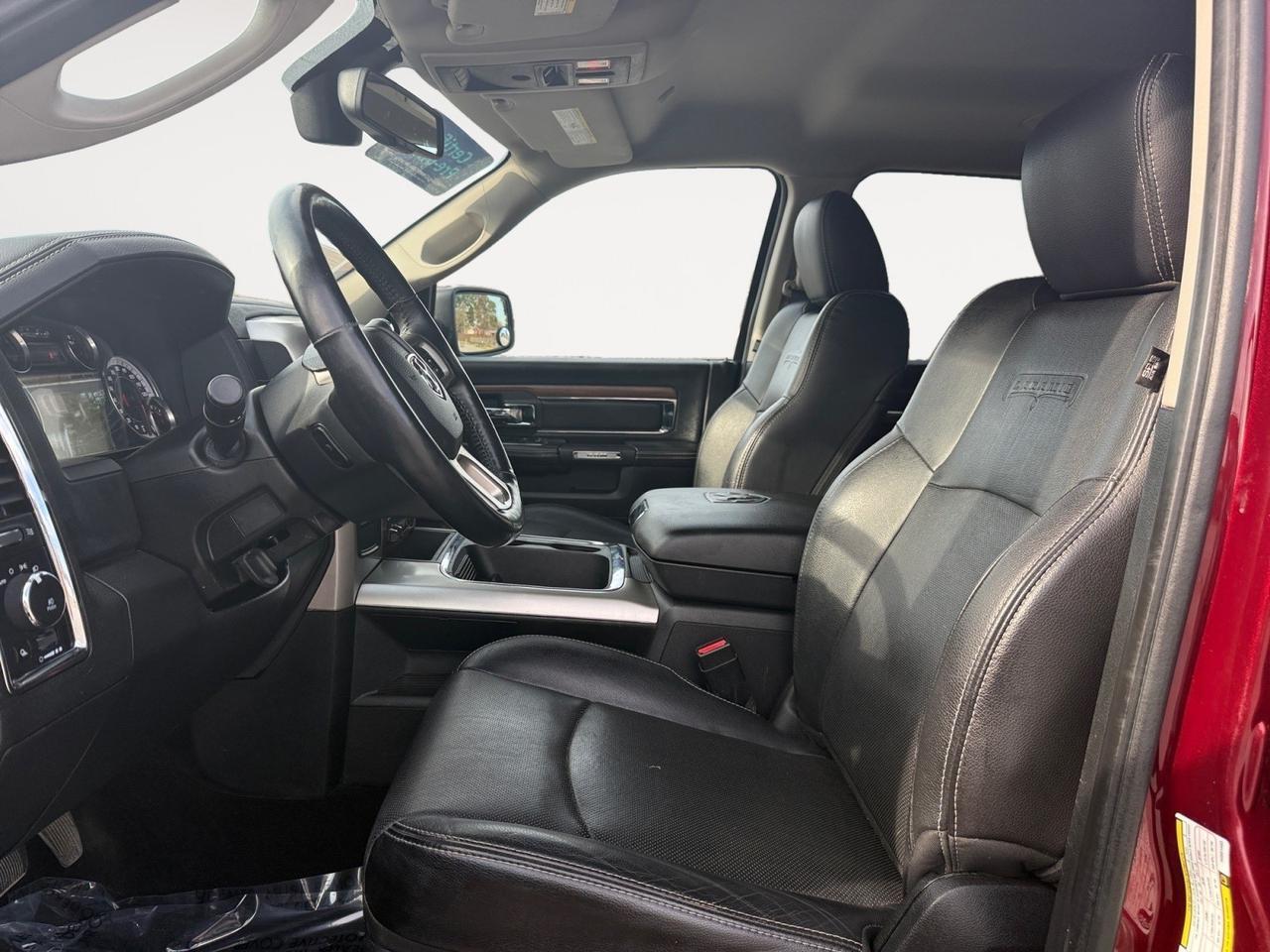 2017 Ram 2500 Laramie, HEATED/VENTILATED SEATS, HEATED REAR SEATS, BLUETOOTH, BACKUP CAMERA, TOW HOOKS, TOW PACKAGE, TONNEAU COVER, BED LINER, POWER FOLDING MIRRORS, NAVIGATION, RUNNING BOARDS, ALPINE SPEAKERS, UNIVERSAL GARAGE DOOR OPENER, CLEAN CARFAX!