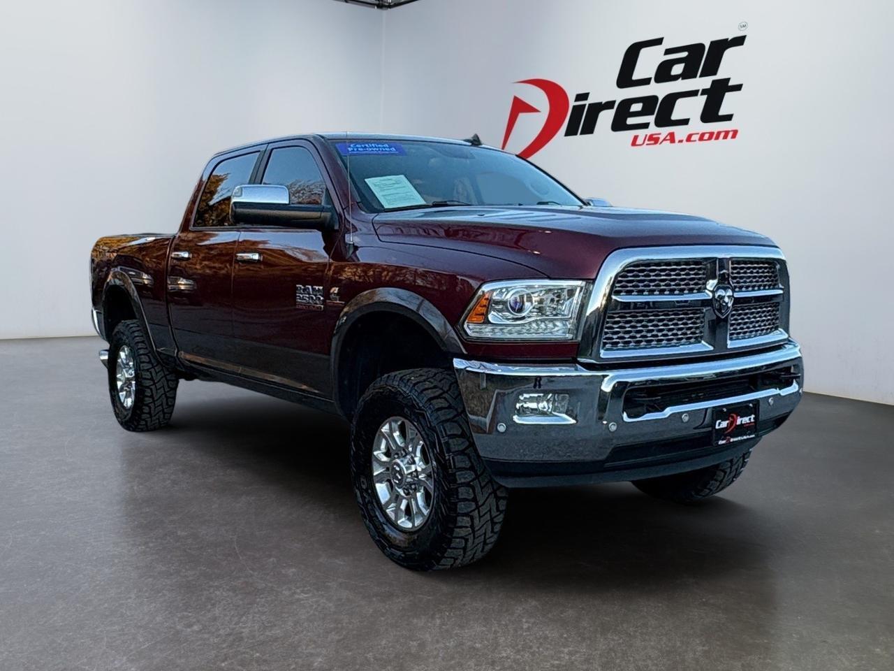 2017 Ram 2500 Laramie, LIFTED, 5TH WHEEL/GOOSENECK TOW PACKAGE, REMOTE START, BLIND SPOT ALERT, HEATED STEERING WHEEL & SEATS, BACKUP CAMERA WITH PARKING SENSORS, LOW MILES, CLEAN CARFAX, THIS RAM IS IN PERFECT CONDITION! Virginia Beach VA