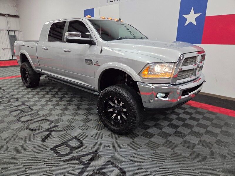 2017 Ram 2500 Longhorn Lifted Mega Cab Ram Box 6.7L Diesel Sunroof Fox Shocks FREE WARRANTY Arlington TX