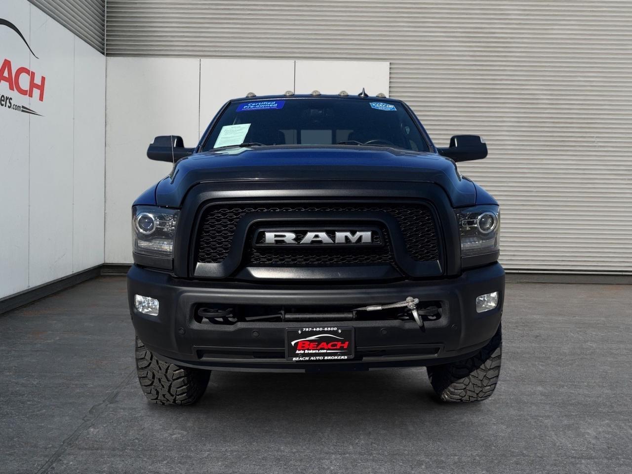 2017 Ram 2500 Power Wagon, HEATED /VENTILATED SEATS, HEATED STEERING WHEEL, UNIVERSAL GARAGE DOOR OPENER, POWER FOLDING MIRRORS, ALPINE SPEAKERS, POWER/HEATED MIRRORS, BLUETOOTH, BACKUP CAMERA, BED LINER, TOW PACKAGE, NAVIGATION, COME AND TEST DRIVE THIS RAM 2500 Norfolk VA