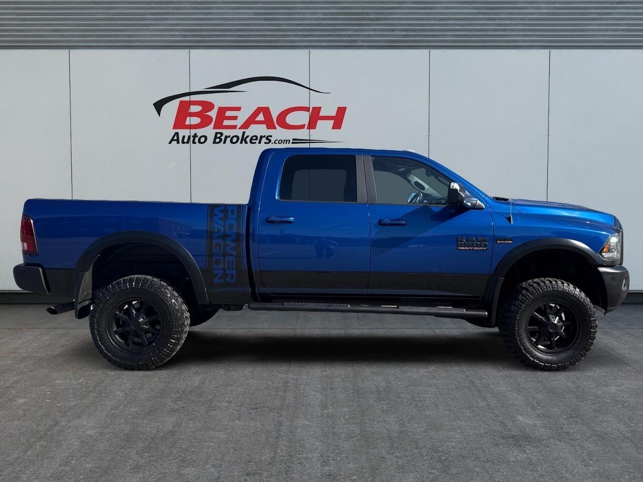 2017 Ram 2500 Power Wagon, HEATED /VENTILATED SEATS, HEATED STEERING WHEEL, UNIVERSAL GARAGE DOOR OPENER, POWER FOLDING MIRRORS, ALPINE SPEAKERS, POWER/HEATED MIRRORS, BLUETOOTH, BACKUP CAMERA, BED LINER, TOW PACKAGE, NAVIGATION, COME AND TEST DRIVE THIS RAM 2500 Norfolk VA