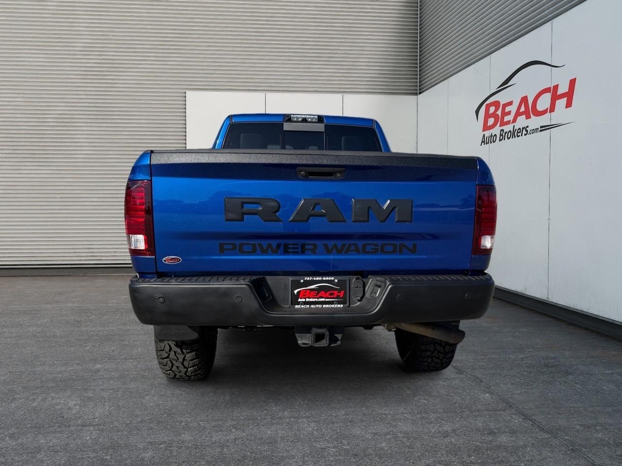 2017 Ram 2500 Power Wagon, HEATED /VENTILATED SEATS, HEATED STEERING WHEEL, UNIVERSAL GARAGE DOOR OPENER, POWER FOLDING MIRRORS, ALPINE SPEAKERS, POWER/HEATED MIRRORS, BLUETOOTH, BACKUP CAMERA, BED LINER, TOW PACKAGE, NAVIGATION, COME AND TEST DRIVE THIS RAM 2500 Norfolk VA