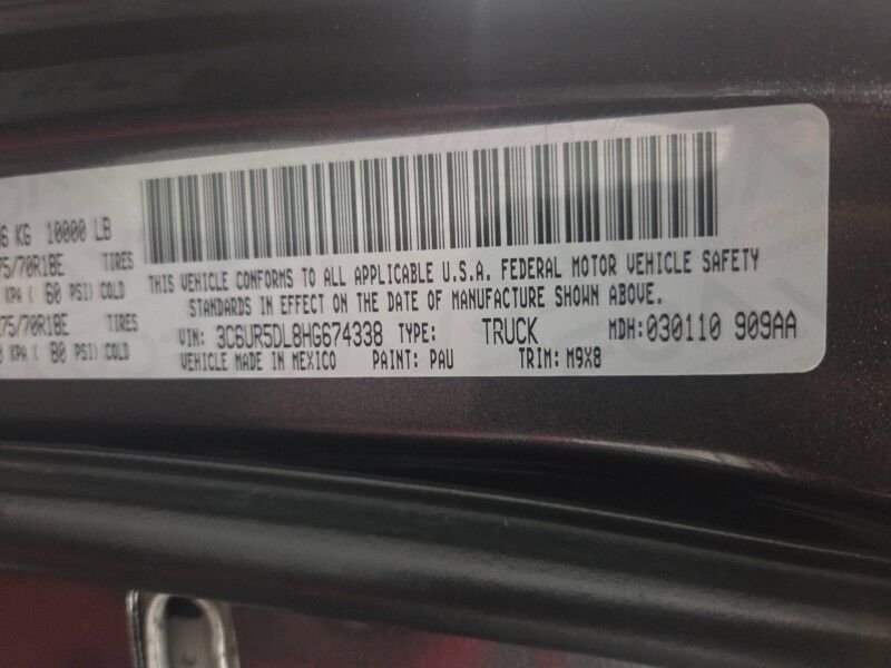2017 Ram 2500 SLT 4WD 6.7L Diesel Ranch Hand Bumpers Goosneck Ball FREE WARRANTY Call (682)587-6288 Arlington TX
