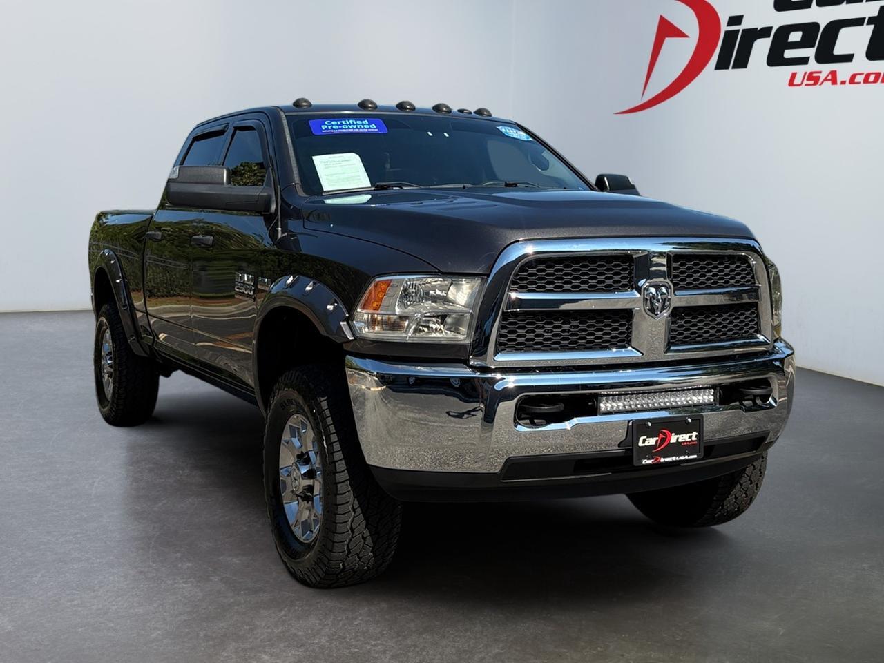 2017 Ram 2500 Tradesman, 5TH WHEEL/GOOSENECK TOW PACKAGE, FENDER FLARES, TOW PACKAGE, LIFTED, BED LINER, BACKUP CAMERA, PARKING SENSORS, LOW MILES, REMOTE KEYLESS START, RIDE TOUGH IN THIS 2500! Virginia Beach VA
