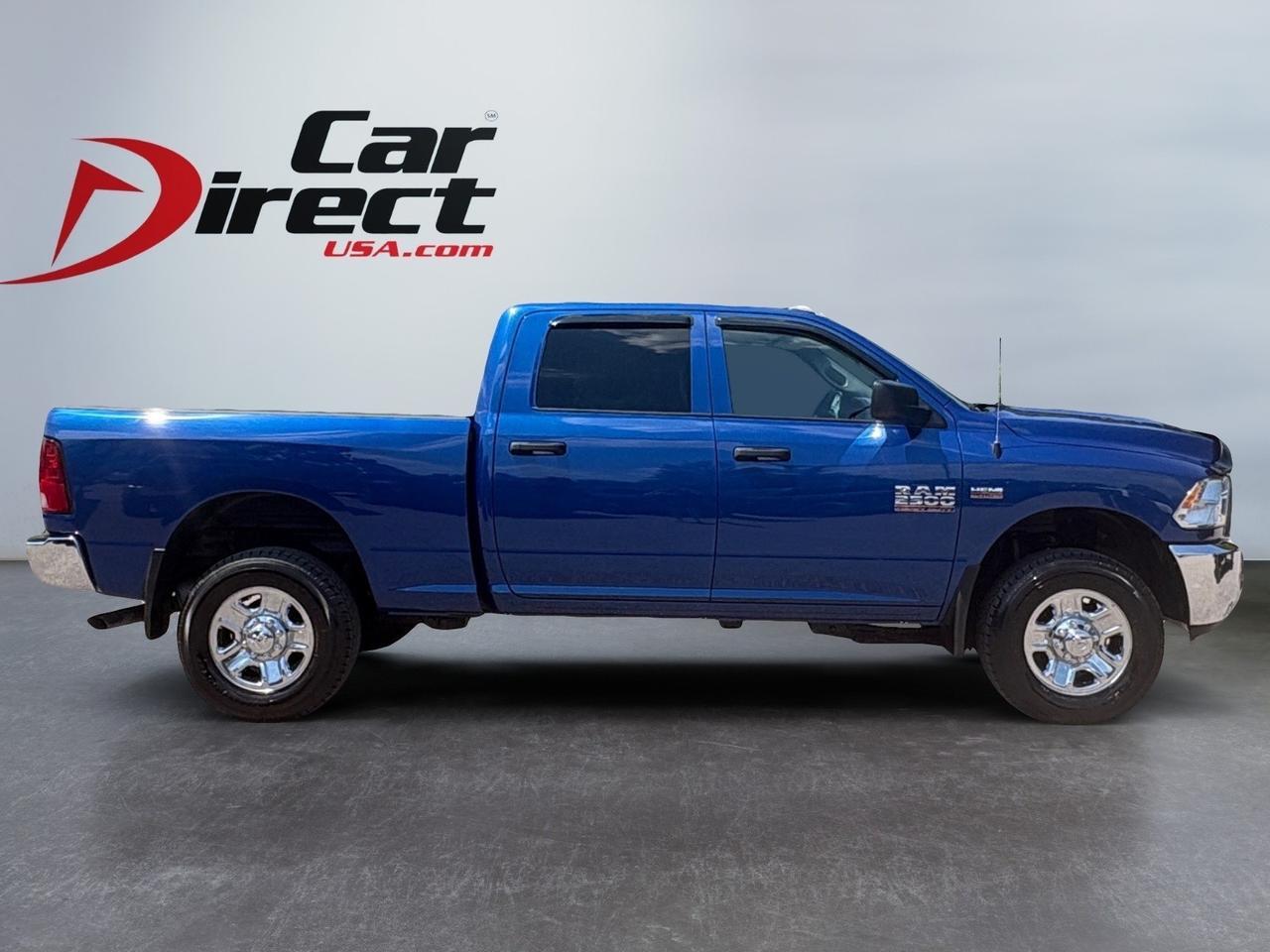 2017 Ram 2500 Tradesman, BED LINER, POWER MIRRORS, UCONNECT BLUETOOTH AUX PORT, CHROME WHEELS, ONLY 46K MILES, CLEAN CARFAX, TRADE IN YOUR OLD FOR A NEW RAM TRADESMAN!