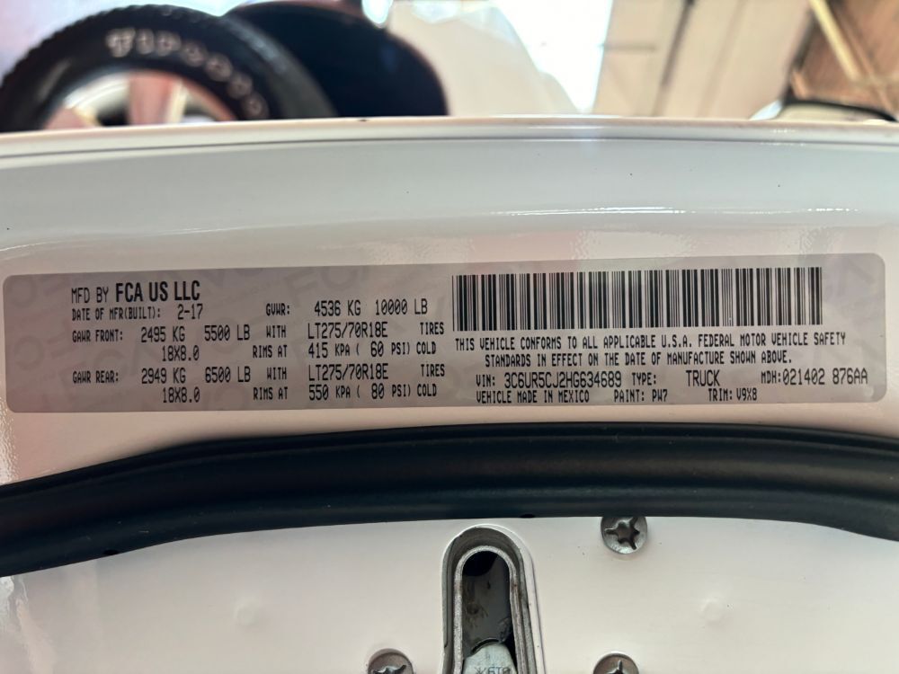 2017 Ram 2500 Tradesman Crew Cab 4x4 6'4 Box Franklin OH