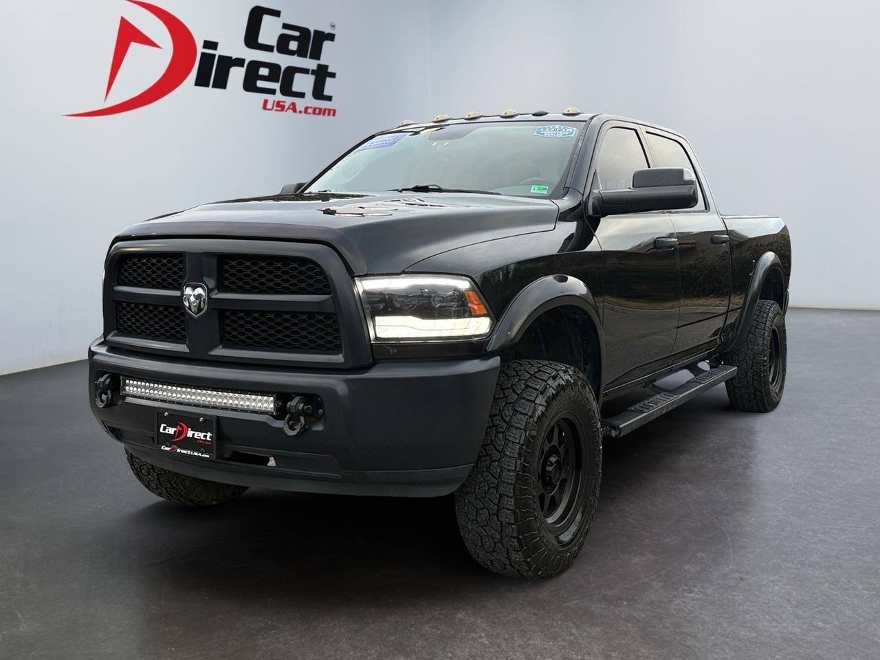 2017 Ram 2500 Tradesman, LIFTED, RUNNING BOARDS, BED LINER, CUSTOM METHOD WHEELS, BACKUP CAMERA, TOW PACKAGE, THIS RAM IS READY TO HIT THE ROAD!