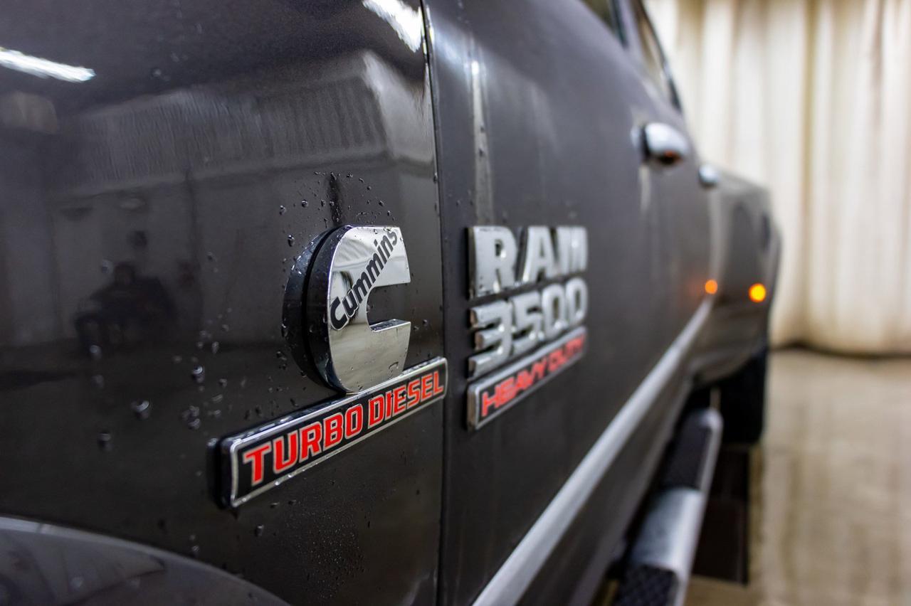 2017 Ram 3500 4x4 Crew Cab Laramie Diesel Dually Red Deer AB