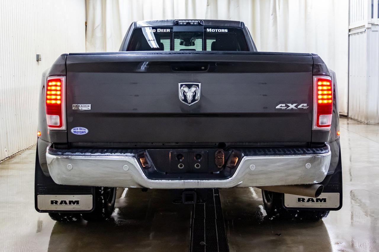 2017 Ram 3500 4x4 Crew Cab Laramie Diesel Dually Red Deer AB