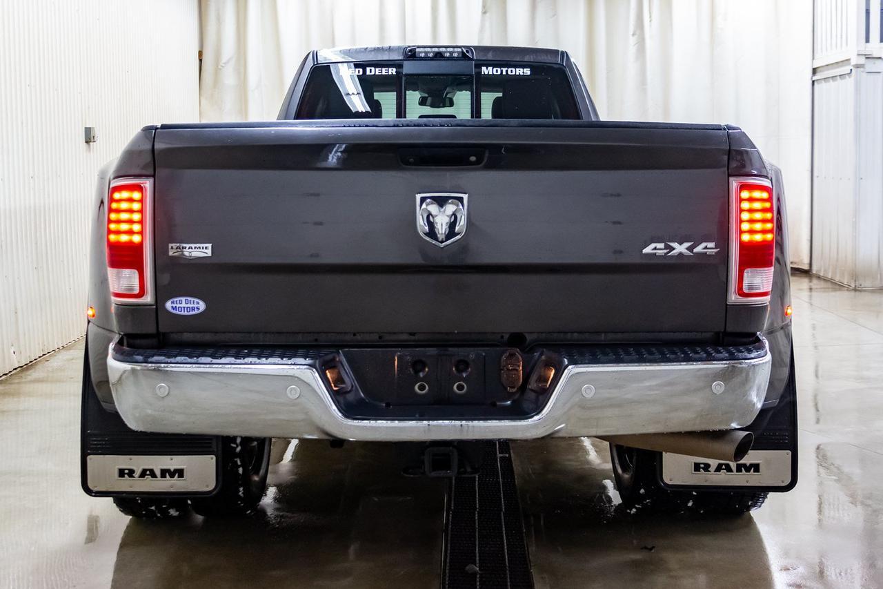 2017 Ram 3500 4x4 Crew Cab Laramie Diesel Dually Red Deer AB