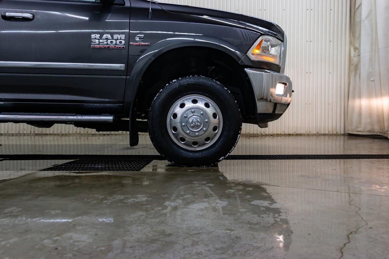 2017 Ram 3500 4x4 Crew Cab Laramie Diesel Dually Red Deer AB