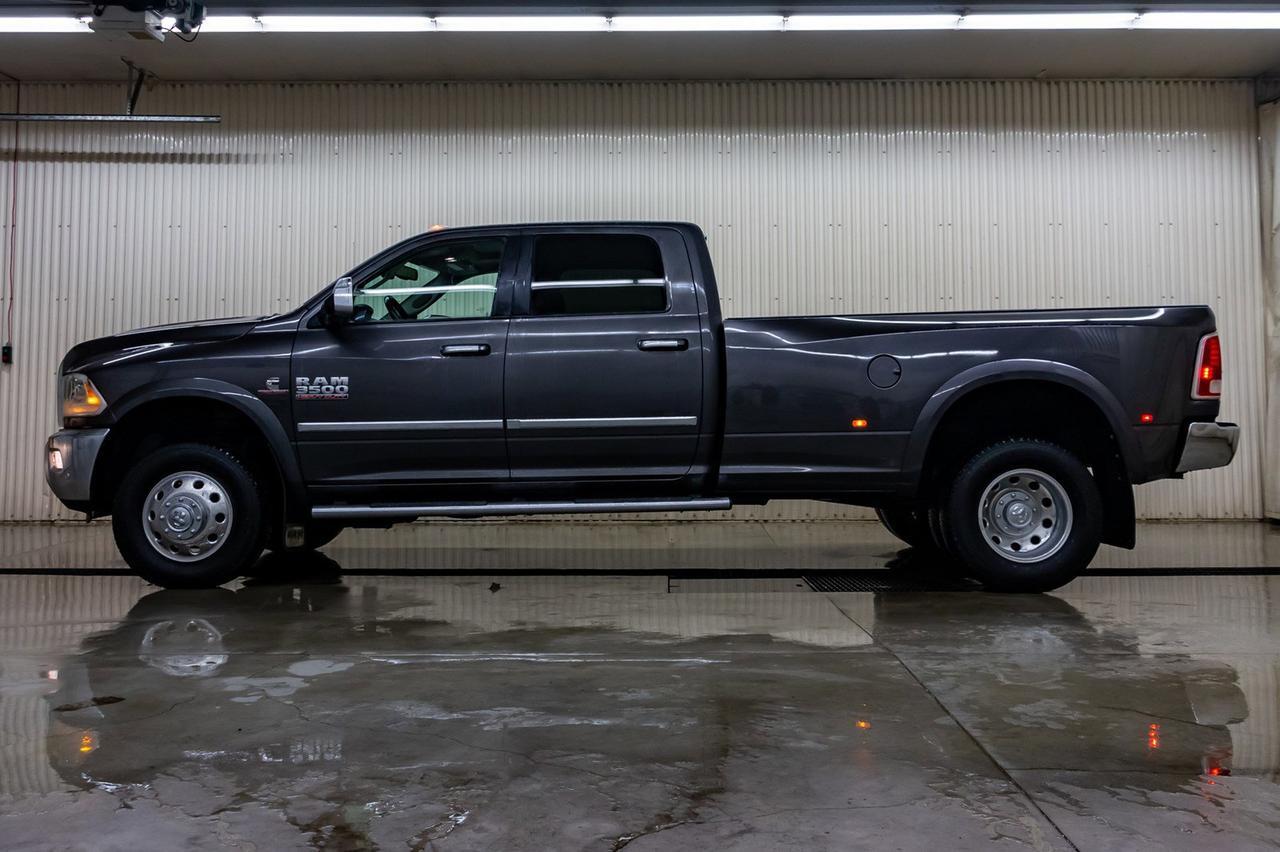 2017 Ram 3500 4x4 Crew Cab Laramie Diesel Dually Red Deer AB