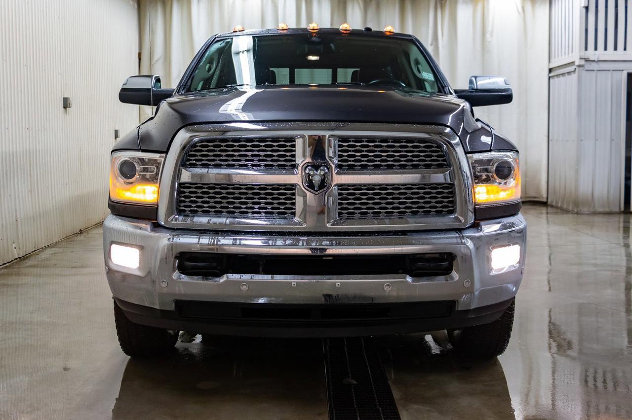 2017 Ram 3500 4x4 Crew Cab Laramie Diesel Dually Red Deer AB