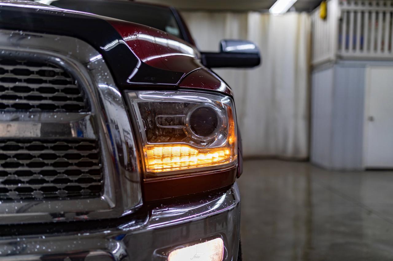 2017 Ram 3500 4x4 Crew Cab Laramie Diesel Leather Nav BCam Red Deer AB