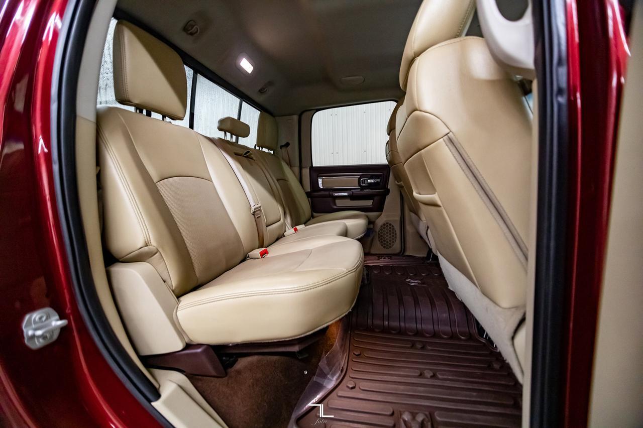 2017 Ram 3500 4x4 Crew Cab Laramie Diesel Leather Nav BCam Red Deer AB