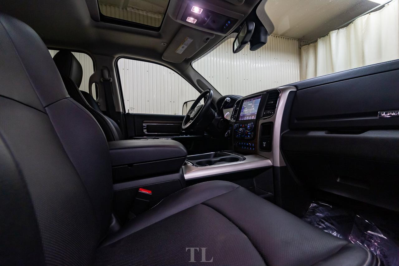 2017 Ram 3500 4x4 Crew Cab Laramie Dually Diesel AISIN Leather Roof Nav Red Deer AB